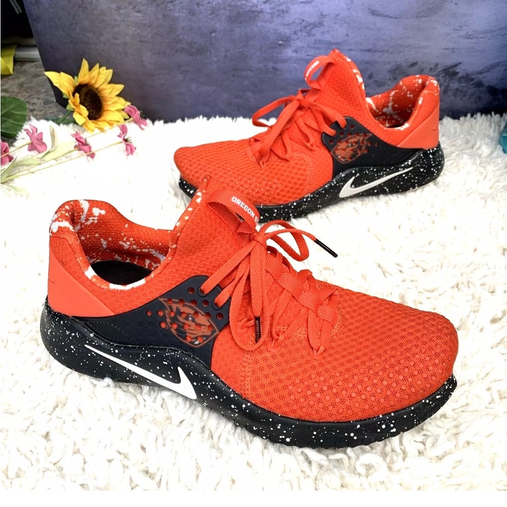 Nike Free TR 8 Oregon State Beavers OSU Running Shoes Trainers AR0410-800 Sz 10